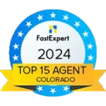 fast expert 2024 top 15 agent for colorado real estate award